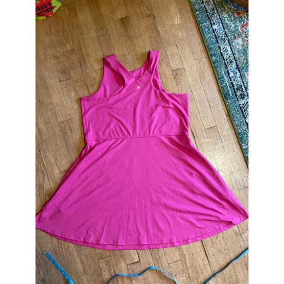 Athleta Conscious Dress Womens 1X Pink Golf Tennis Active Dress - Picture 6 of 7